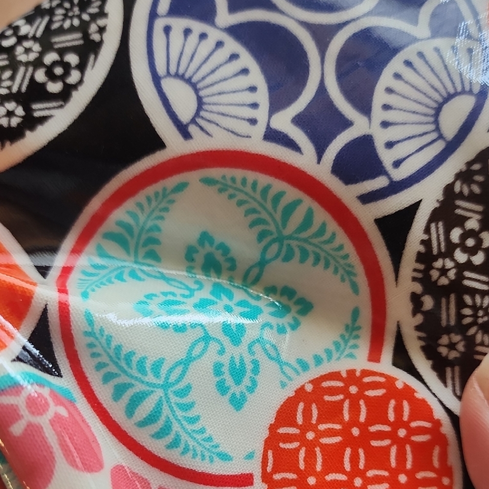 Colorful Circle Pattern Pouch Set - Picture 4 of 7